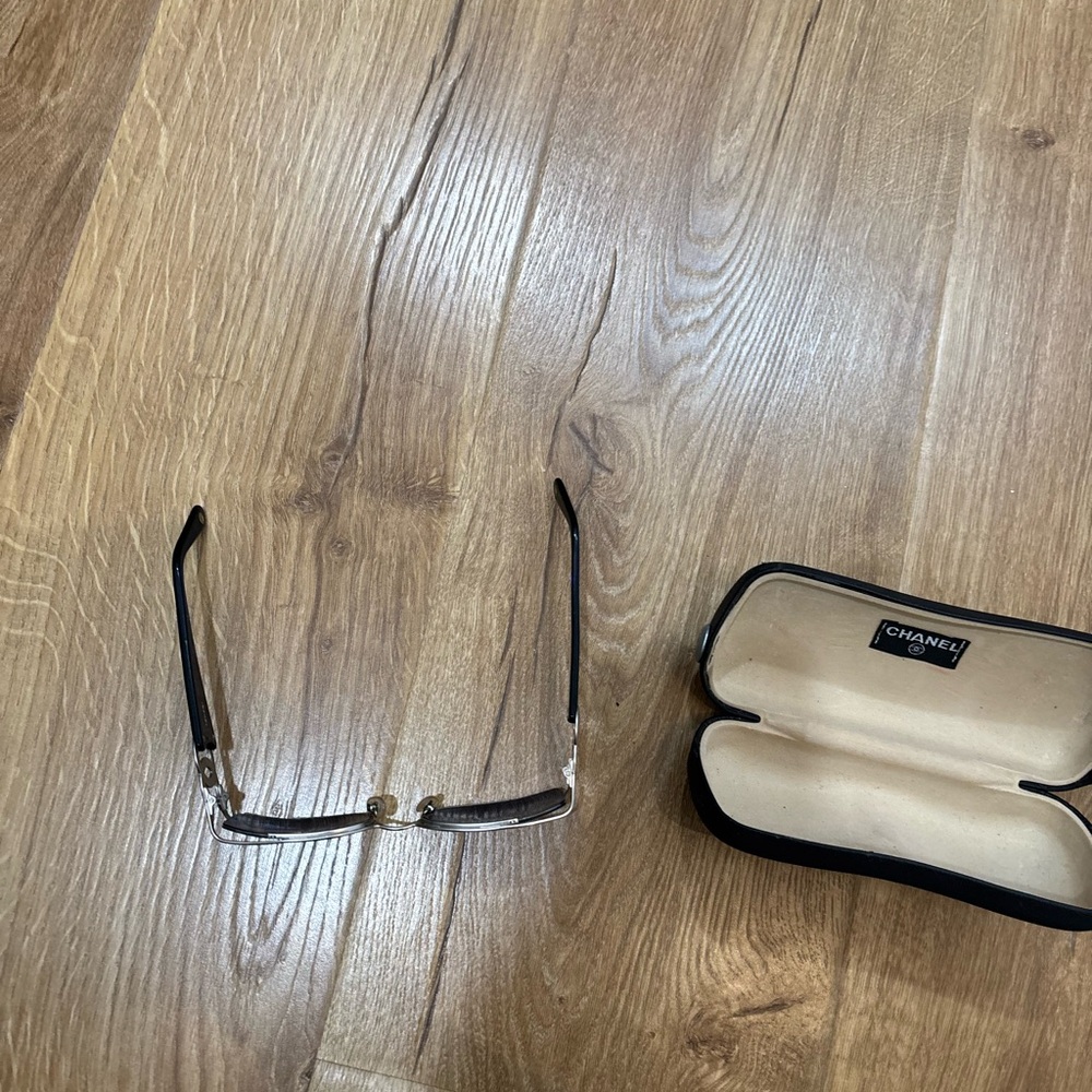 Chanel Rectangle Sunglasses - image 4